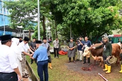 Penyelenggaraan Kurban Idul Adha 2024 di Lingkungan BNPB